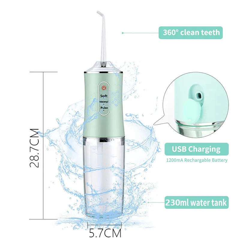 Trendyva Flossjet - Hydropulseur buccal sans fil
