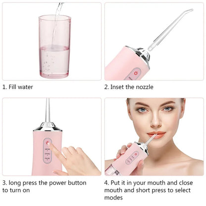 Trendyva Flossjet - Hydropulseur buccal sans fil